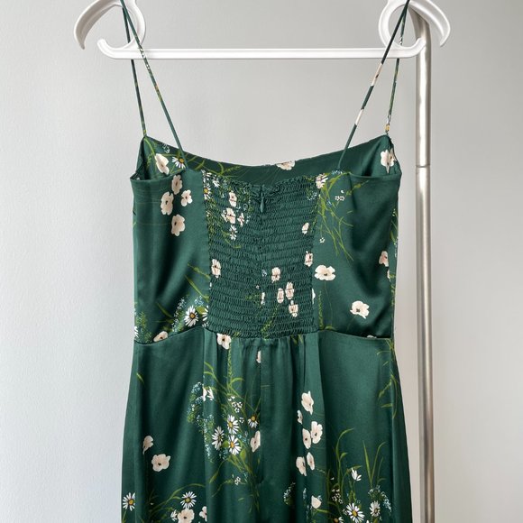 Reformation Frankie Silk Dress in Buena - Picture 4 of 11